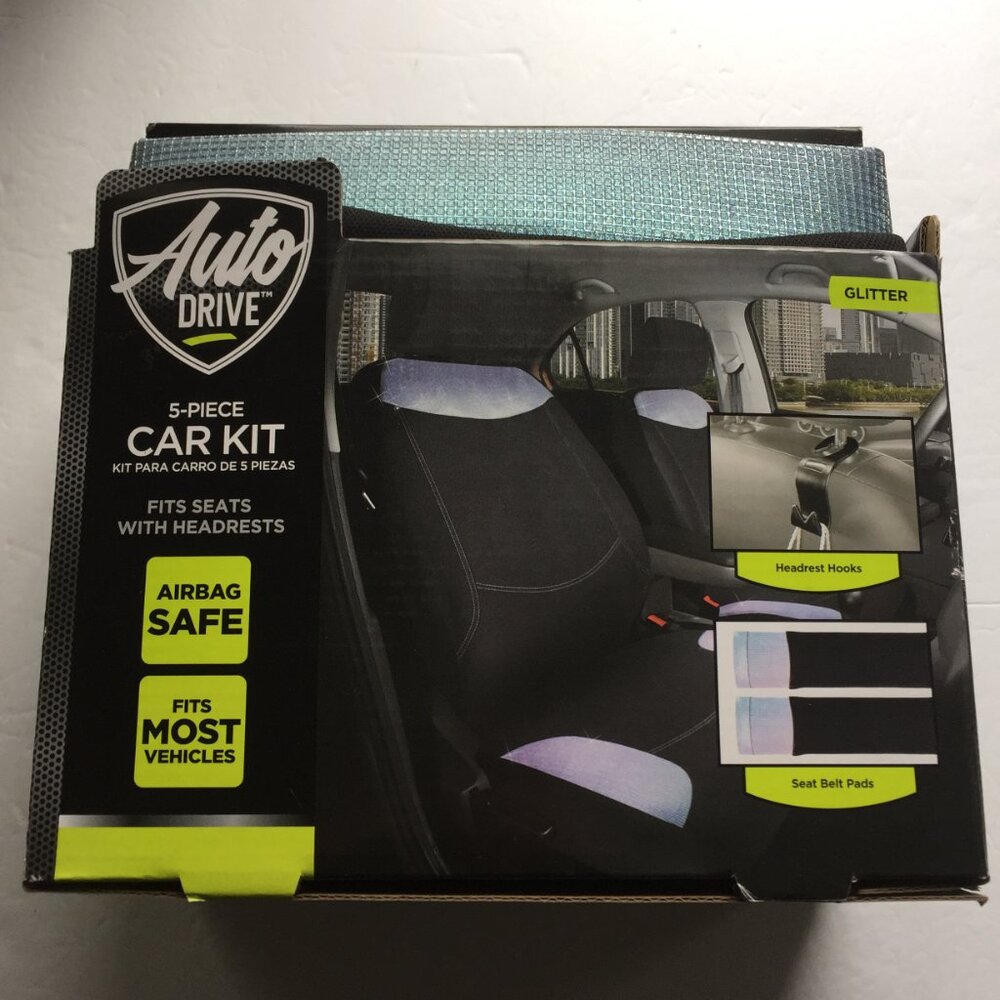 NEW Auto Drive 5 Piece Car Seat Cover Kit - Picture 10 of 15